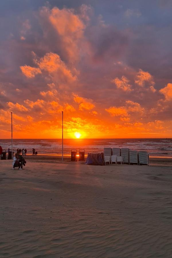 Het Duinhuisje Met Jacuzzi, Gratis Parkeren, 2 Fietsen Te Leen, Airco Frühstückspension